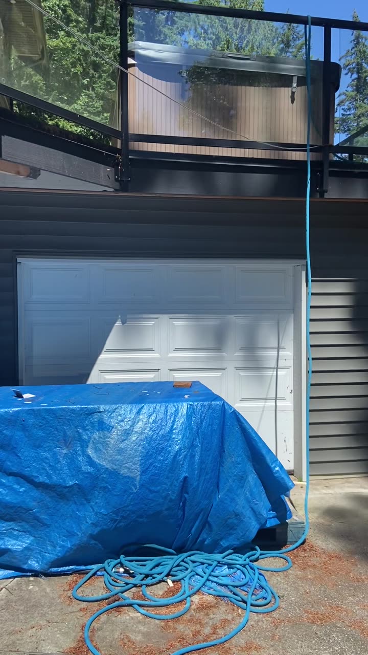 Video of new siding on a house