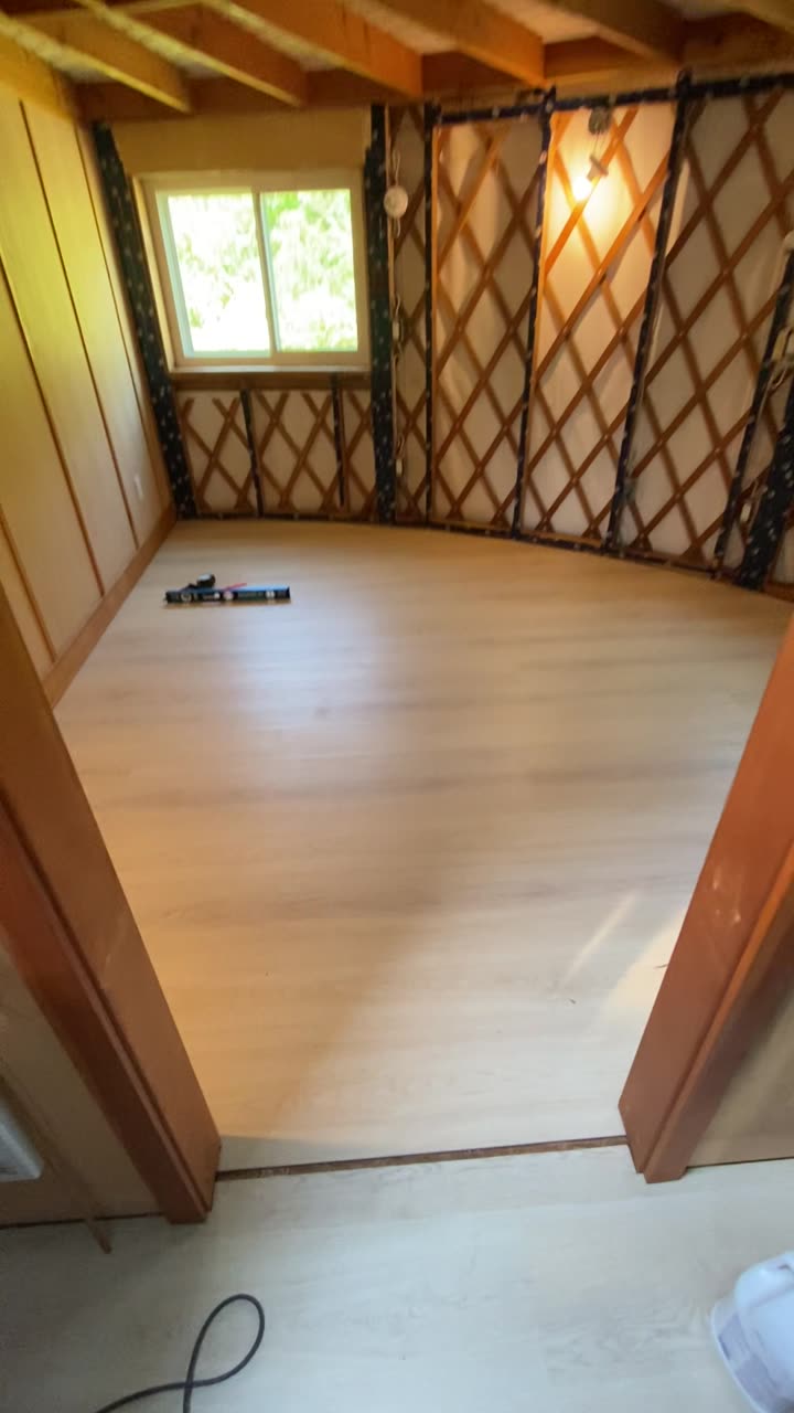 Video of new vinyl plank flooring