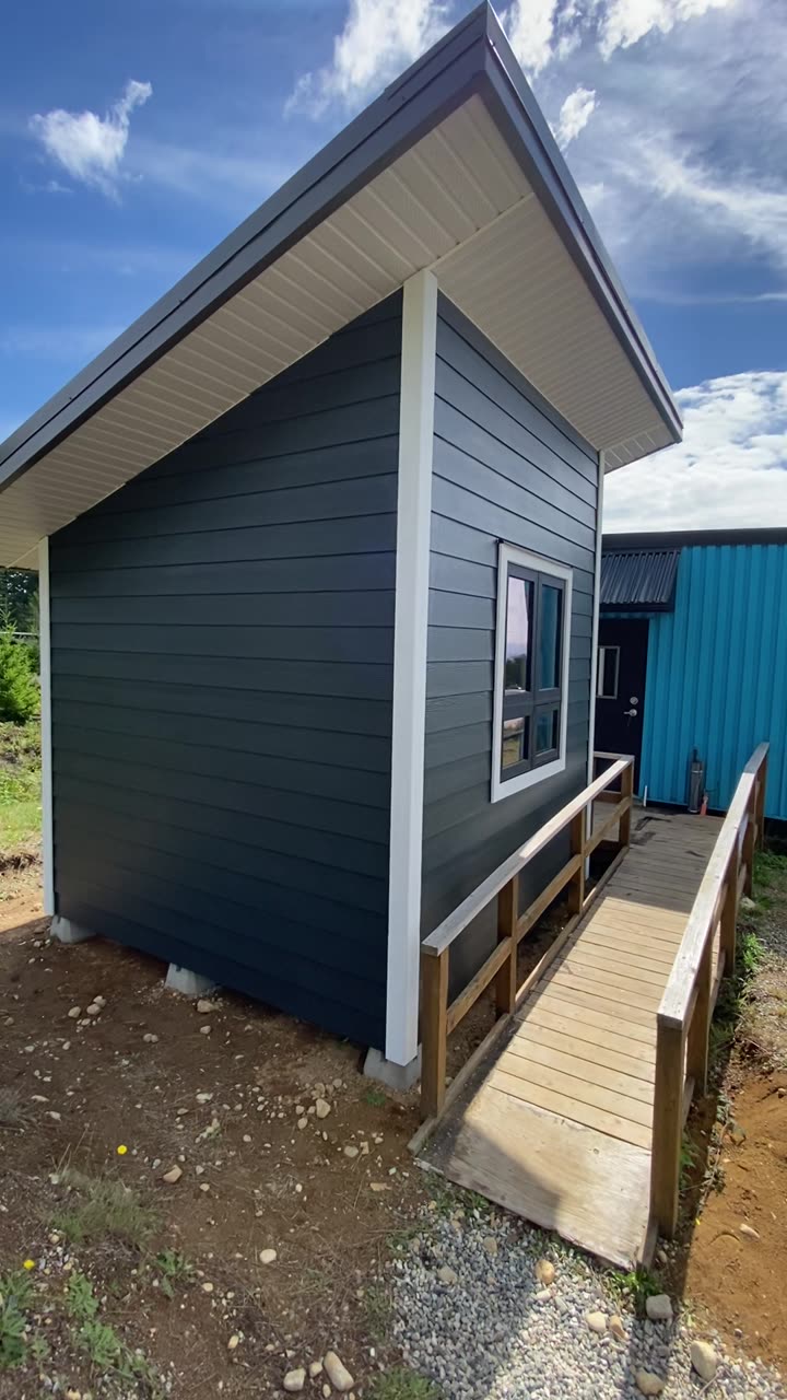 Video of the finished bunkie and ramp